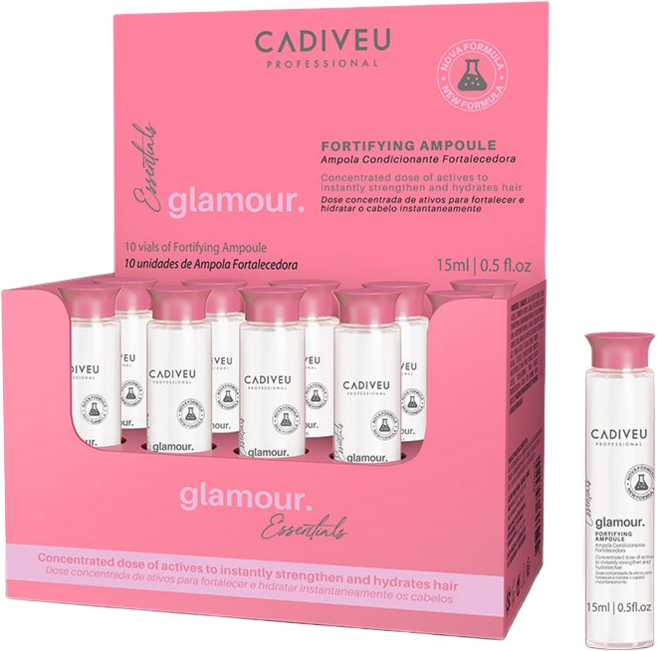 카디뷰 글래머 헤어앰플 손상모 즉각복구 모발강화앰플, 10개, 15ml