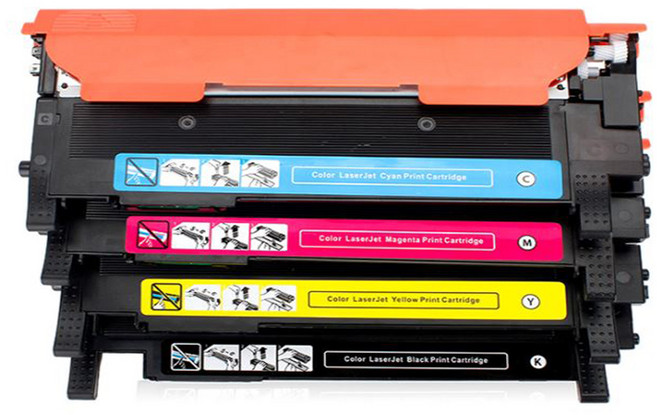 삼성전자 CLT-K404S CLT-C404S CLT-M404S CLT-Y404S 호환토너, SL-C430 노랑, 맞교환 1개, 1개