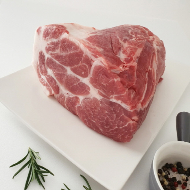 힐링미트 수입산 목전지 왕목살 원육 2kg, 1개