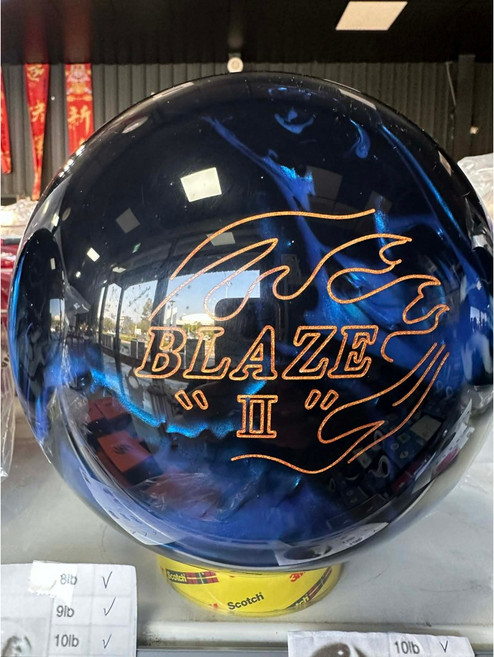 BLAZE II 保齡球, 黑藍,10磅, 1個