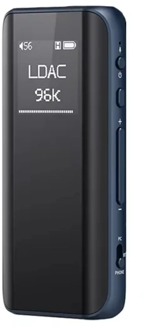 FiiO BTR15 Bluetooth 수신기 USB DAC AMP 고해상도 헤드폰 앰프 DSD 디코딩 헤드폰 이어 앰프 3.5/4.4mm, 02 BTR15 Blue