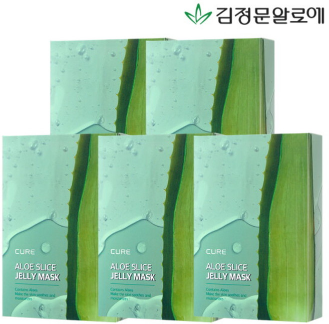 [김정문알로에] 큐어 알로에 젤리 마스크팩 시즌4 (50매), 50개입, 1개