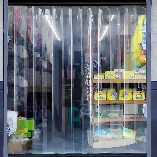 비닐커튼 방풍 바람막이 공장 탑차 출입문, 1세트