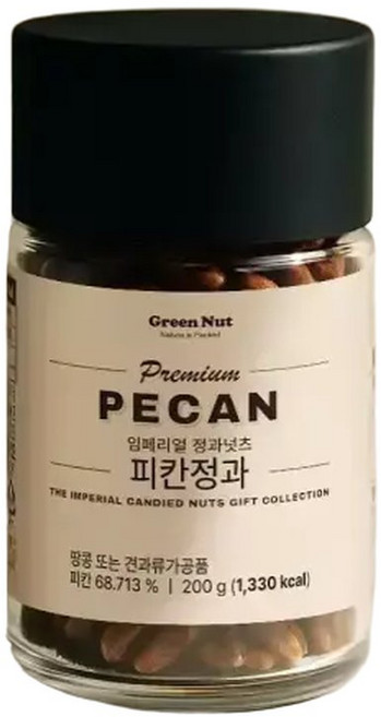 [그린너트] 임페리얼 피칸정과 200g 피칸강정, 1개