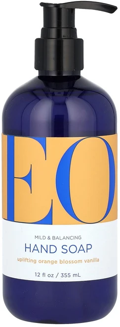 EO 제품 핸드솝 상쾌한 오렌지 블로섬 바닐라 향 355ml (12 fl oz) EOP-12194 - 쿠팡