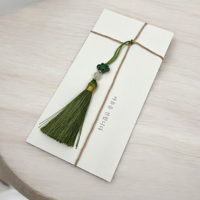 [3개묶음] 한복 키링 그린 노리개키링 노리개 cr0+207Og