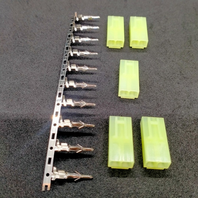 호환 RC 미니 타미야 플러그 커넥터 남성 여성용 비배선 에어소프트 배터리 연결 드론 배터리용, 5pcs Female