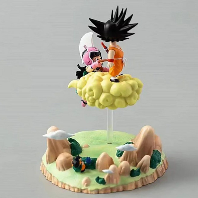 드래곤볼 손오공X치치 피규어 애니메이션 Dbz, 9CM, with box, 1개