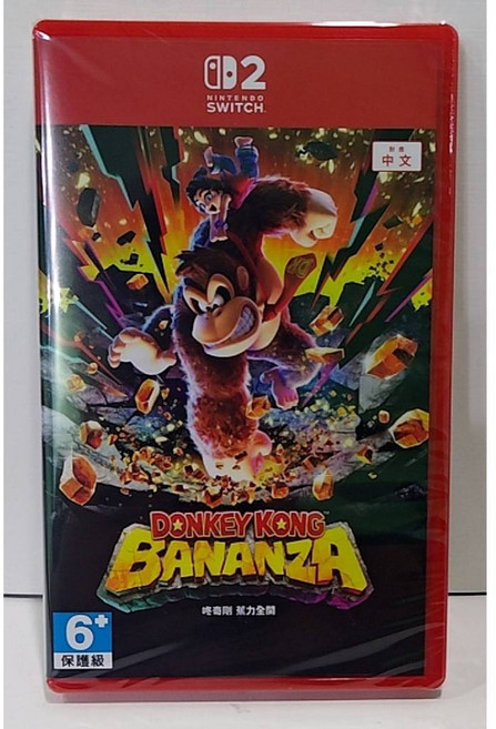 Nintendo Switch 遊戲 咚奇剛 蕉力全開 中文版, 中文代理版公司貨,單遊戲