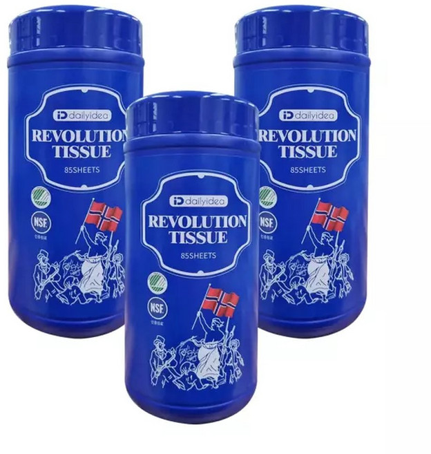 데일리아이디어 혁명티슈 85매 3통, 3박스