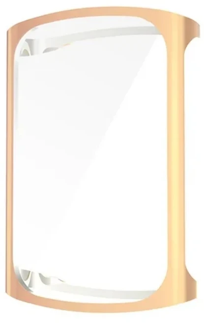 Fitbit Charge 6 케이스 용 화면 보호기 5 쉘 액세서리 TPU 커버, 03 Gold, 01 For Fitbit Charge 6