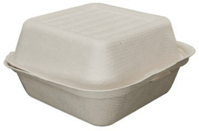 냅킨코리아 펄프용기 KY61 햄버거 크라프트, 250개