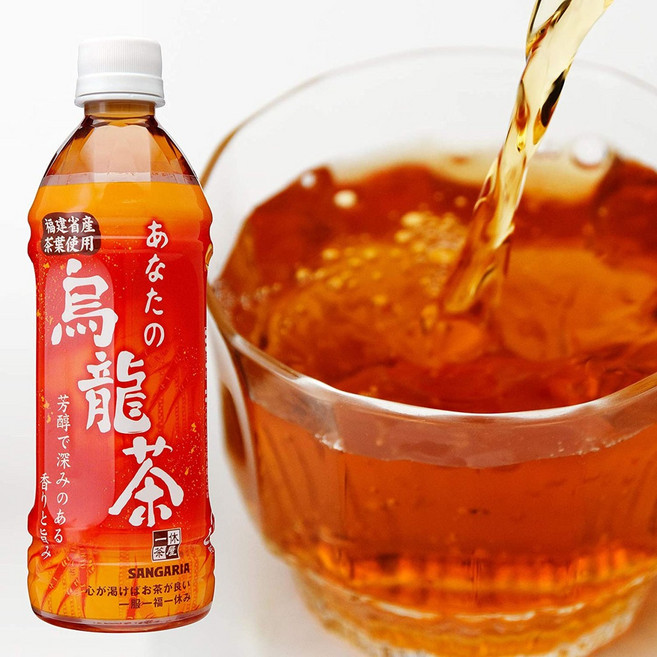 빠른배송 일본우롱차 산가리아 당신의 우롱차 500ml 24개입 1박스, 1개입