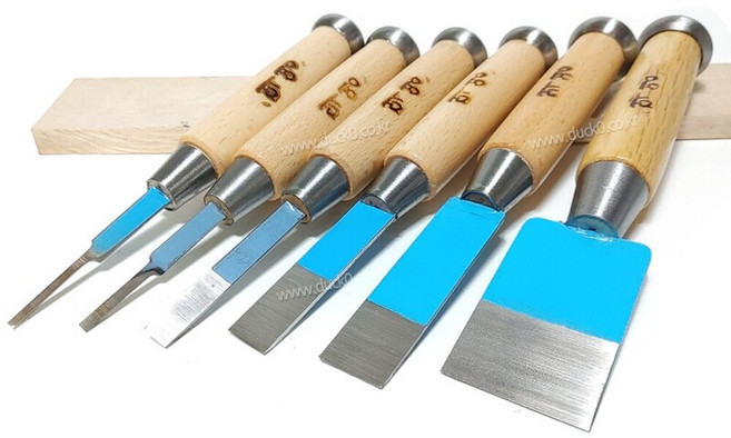 [덕영] 서각끌 하이스강평끌 서각공구, 1개