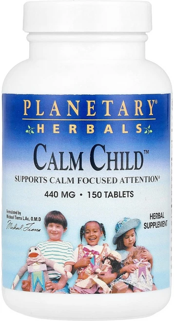 Planetary Herbals Calm 차일드™ 150정 Herbals (플래니터리 허벌), 1개 - 쿠팡