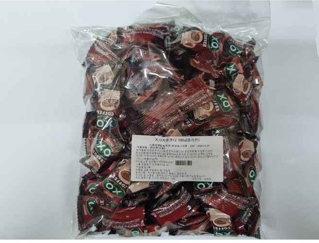 X.O 엑스오커피사탕 700g, 1개