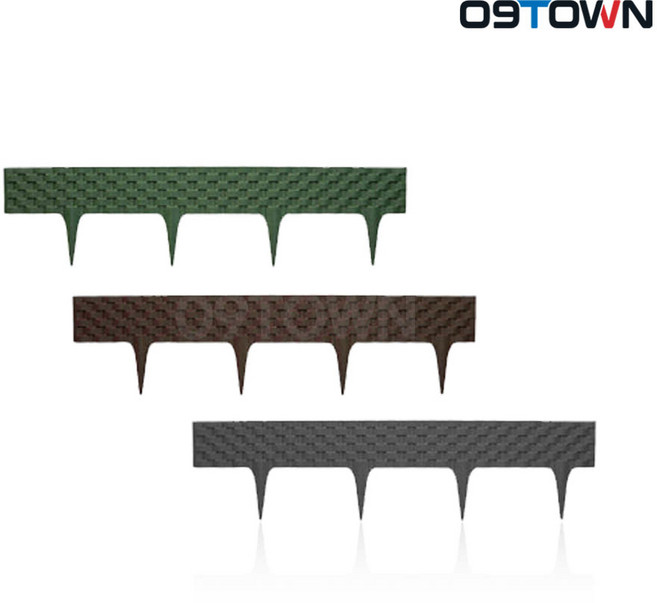 스텔라그린 정원테두리 80x800mm 정원 화단 잔디 울타리, 1개, 브라운(PAR80BR)