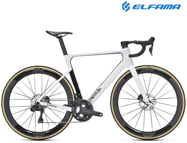 엘파마 판타시아 레이다 9 울테그라 Di2 24단 로드자전거, XS(470), 퓨처화이트, 1개