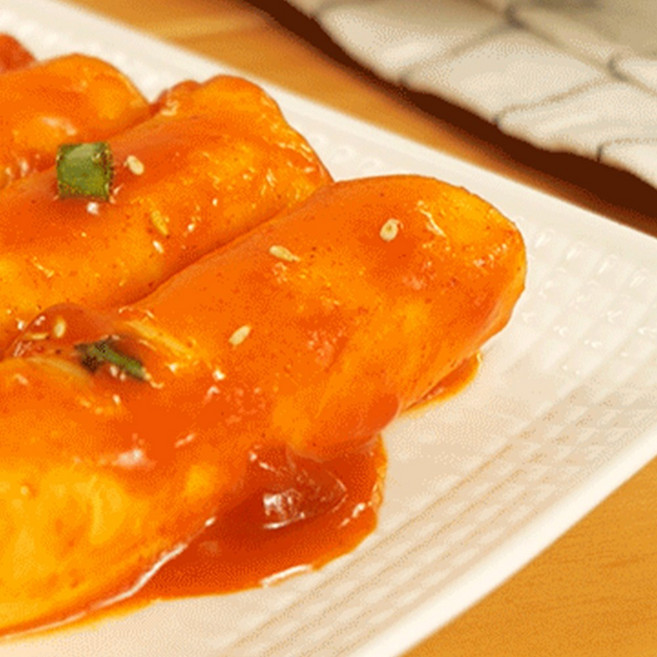 순한카레맛 사계절떡볶이 밀키트2인분 쌀떡(가래떡), 순한맛-쌀떡, 280g