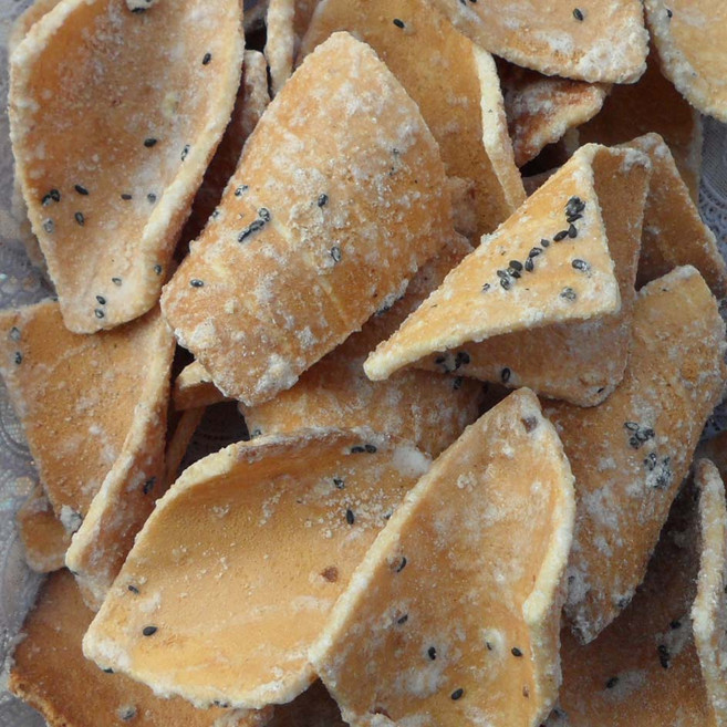 옛날과자백화점 생강전병 (사각) 2kg(벌크) / 3kg (벌크), 1개, 2kg