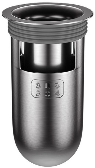 냄새 해충차단 스테인리스 304 하수구트랩, 1개