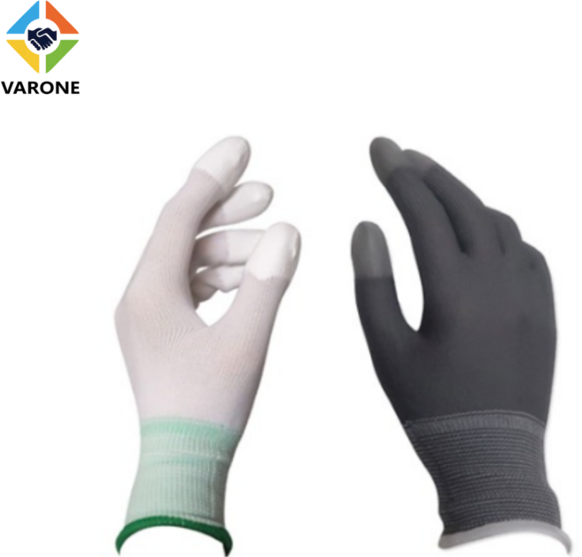 바론 PU탑 코팅 장갑, 화이트 - L, 10개, 화이트 L