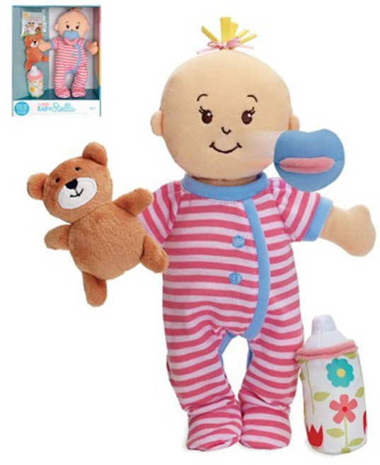 [동화오피스] MC MT152960 아기인형 재우기 피치 세트 30cm / 인형놀이, 상세페이지 참조, 1개