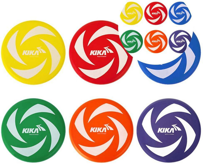 MOA 키카 소프트 플라잉디스크 원반던지기 학교체육 뉴스포츠 플라잉원반, 블루