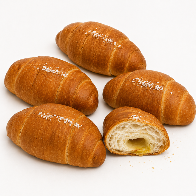 앵커버터 소금빵 70g 완제 냉동 개별포장 HACCP 무방부제 청정원유 고급버터, 5개