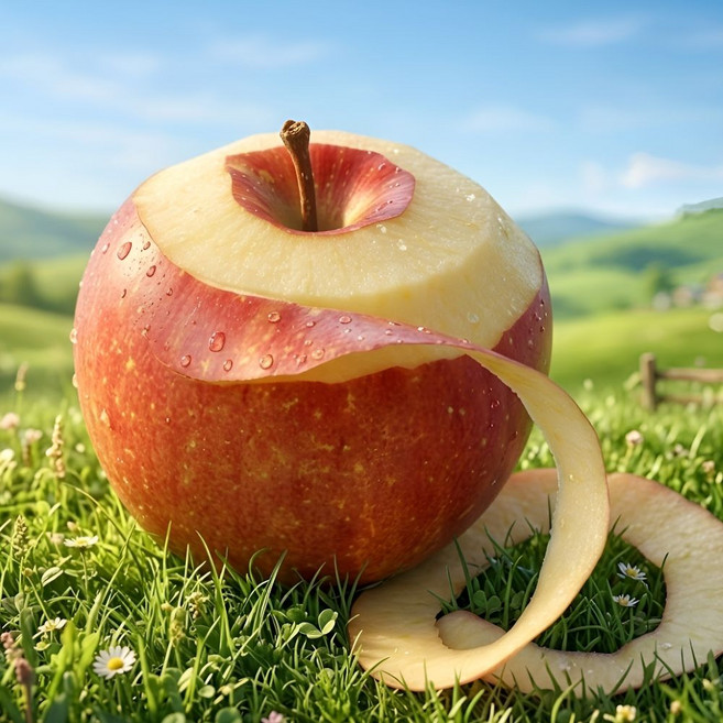 [재구매1위] 고당도 청송 부사 사과, 1박스, 1kg,가정용소과