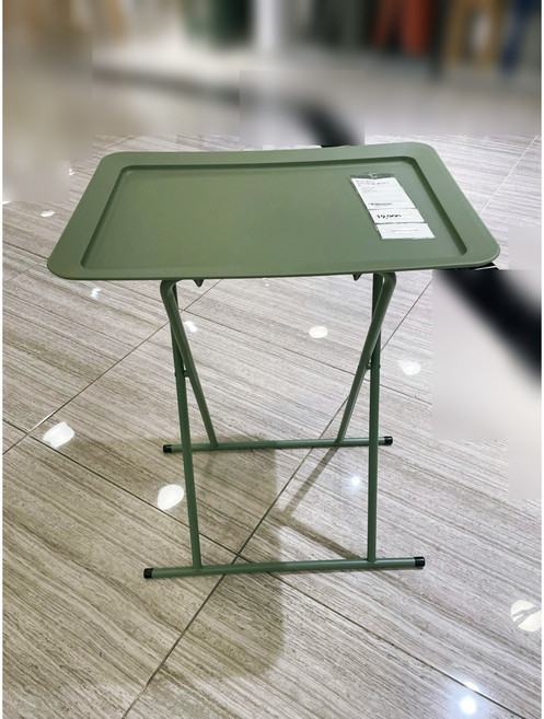 모던하우스 [택배발송] 베니티 데일리 접이식 사이드테이블 (올리브그린), 사진참조