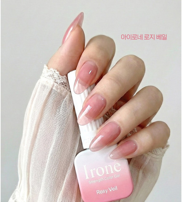 뷰젤 아이로네 컬러젤 시럽 젤네일 단품 [컬러선택], 1개, 10g, 로지베일