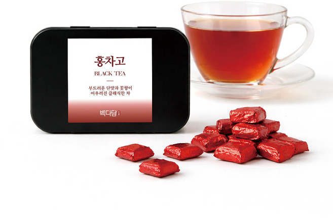 백다담 고농축 홍차 동결건조 프리미엄 홍차고, 1개, 70개입, 40g