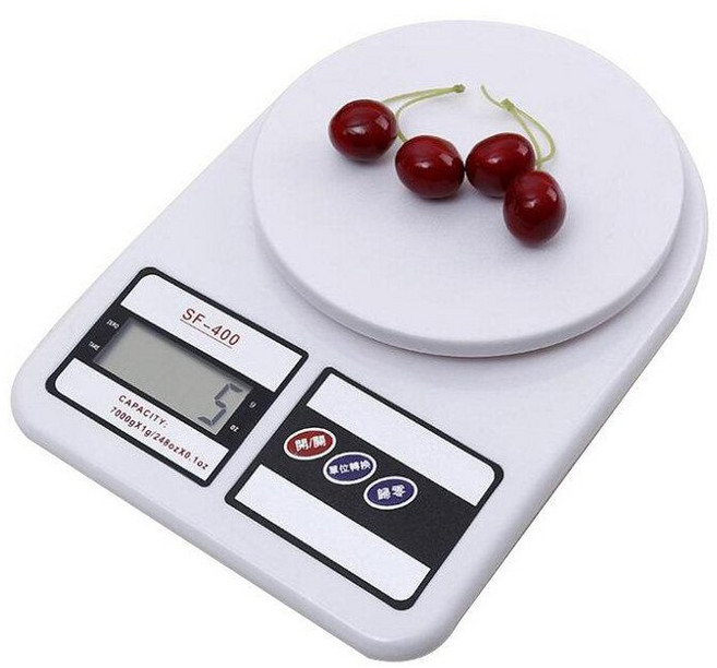 디지털 전자저울 가정용 저울 바리스타 베이킹 커피 주방, 기본 모델명/품번, 주방 전자 저울 화이트5kg트레이없음, 1kg