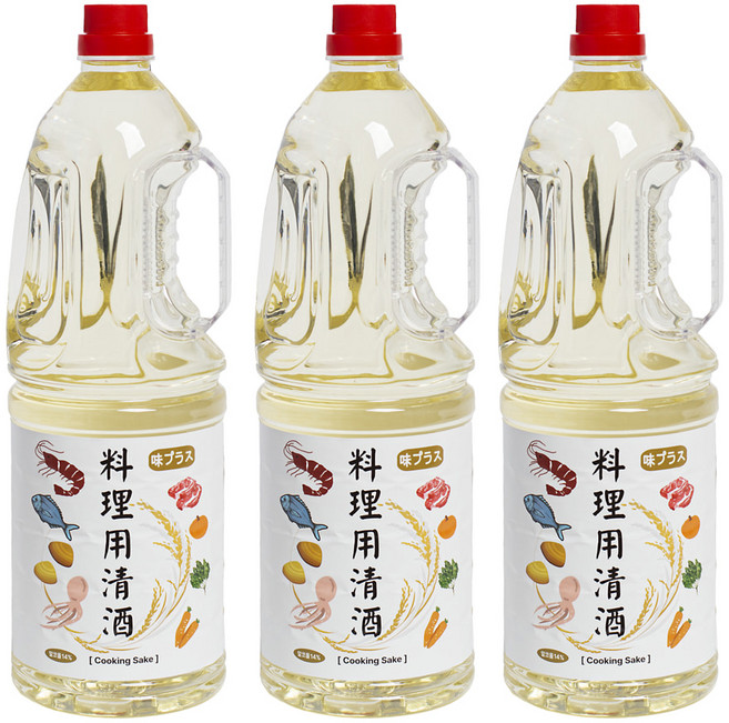 이젠서진 아지플러스 만능 요리용 청주 1.8L 3개 맛술 요리주 요리술