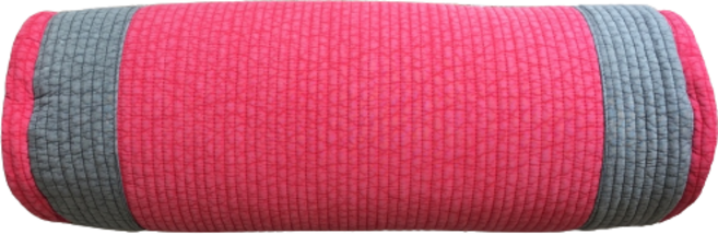 토라의집 경추 원형 목베개, 16cm(대원), 핑크, 편백큐브, 1개