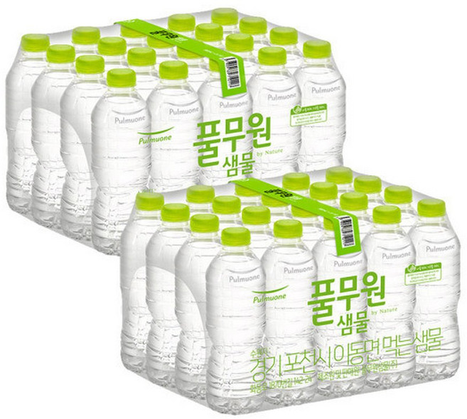풀무원샘물 생수 330mL X 40개