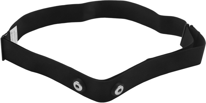 Polar Wahoo Garmin for Sports 무선 심박수 모니터용 가슴 벨트 스트랩 블랙, 선택: 기본, 1개