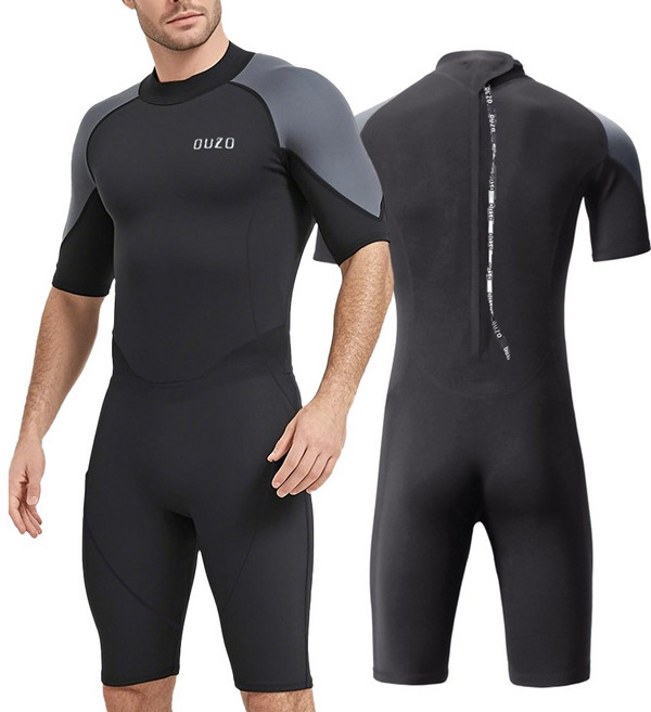 OUZO 1.5MM 스윔 서핑슈트 웻수트 서핑수영복 실내 네오프렌수영복