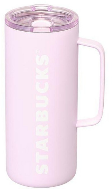 스타벅스 SS 핑크 탱크 텀블러, 1개, 503ml