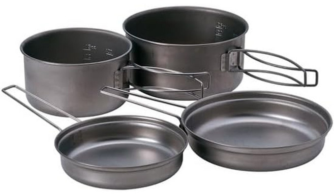 스노우피크 티타늄 캠핑 쿠커 세트, 03.알루미늄