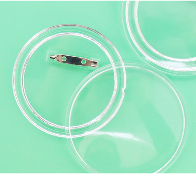 KD) 투명 아크릴뱃지 (대), 1개