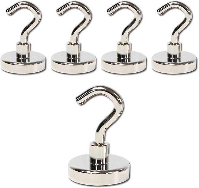 비전 초강력 고리 자석 후크고리형 36mm x 5개