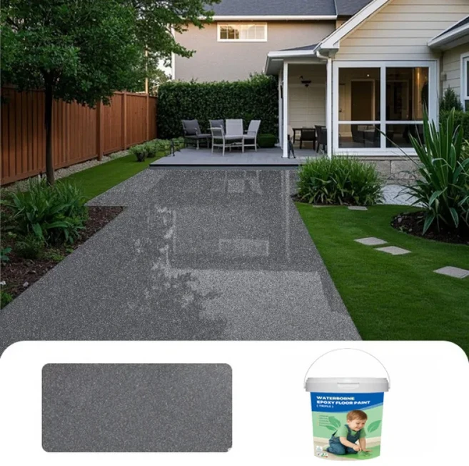 500g/박스 가정용 에폭시 바닥 색상 모래 자가 시공 방수 바닥재 시멘트 바닥 특수 바닥 페인트, 03 Sesame black