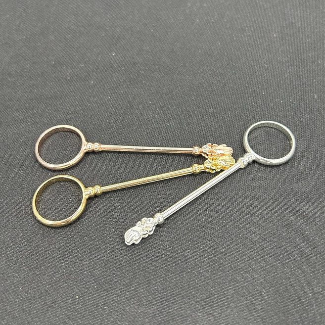 담배홀더 담배집게 시가렛반지 손가락홀더 골드