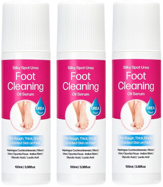 실키스팟 우레아 발각질 연화제 오일세럼 100ml, 3개, 1개입