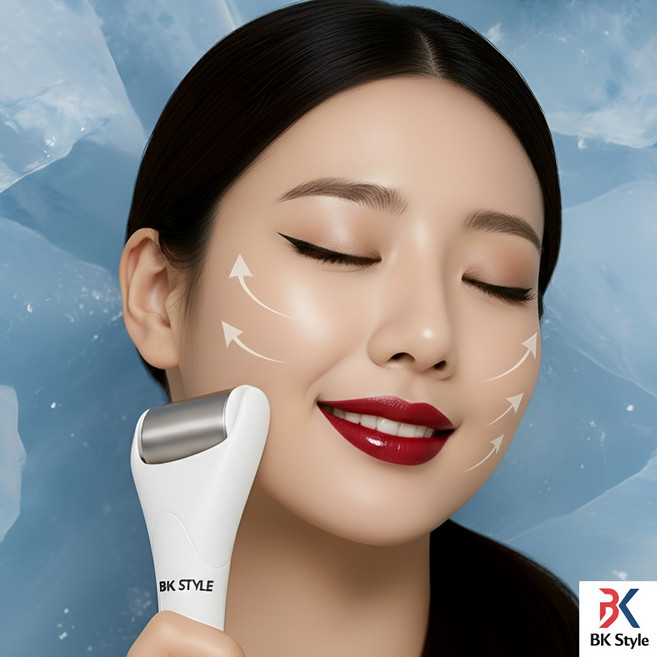 비케이 스타일 쿨링 롤러, 1개, 화이트