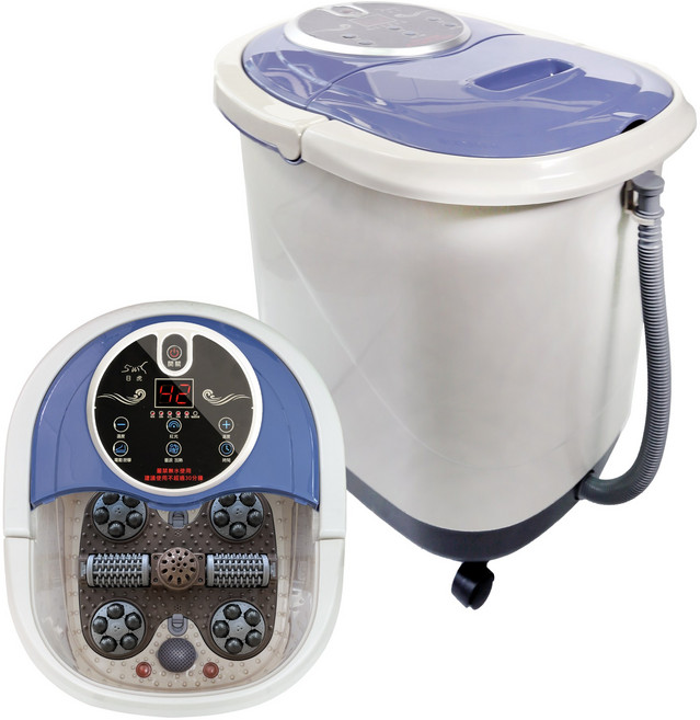 日虎 石墨烯自動滾輪泡腳機 SS-609 贈10包中藥草包