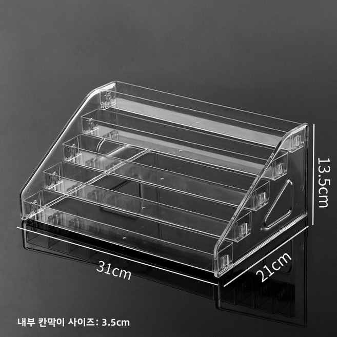 미니카진열장 토미카진열장 핫휠보관함 미니카보관함 1대64케이스 1대64진열장 아크릴케이스 투명쇼케이스 계단식진열대 미니카전시대 장난감자동차보관함 토미카케이스, 1개