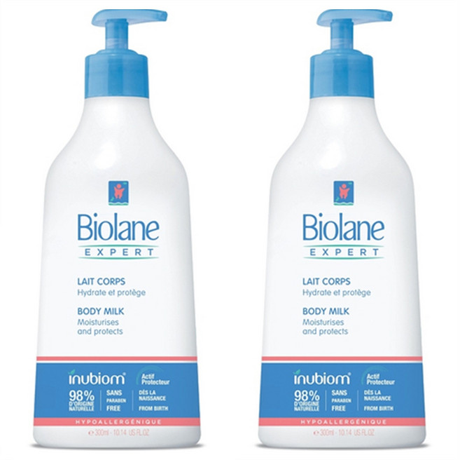 비올란 바디로션 엑스퍼트 바디밀크 300ml x2개 BIOLANE